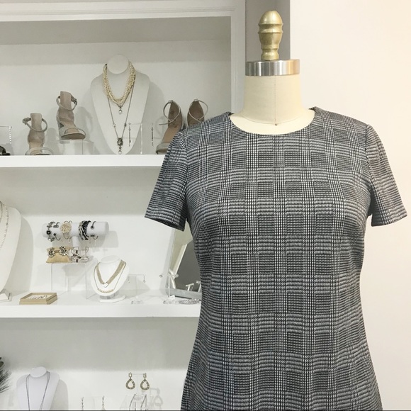 Calvin Klein Dresses & Skirts - 🎉Calvin Klein • Mini Houndstooth Shift Dress • 4